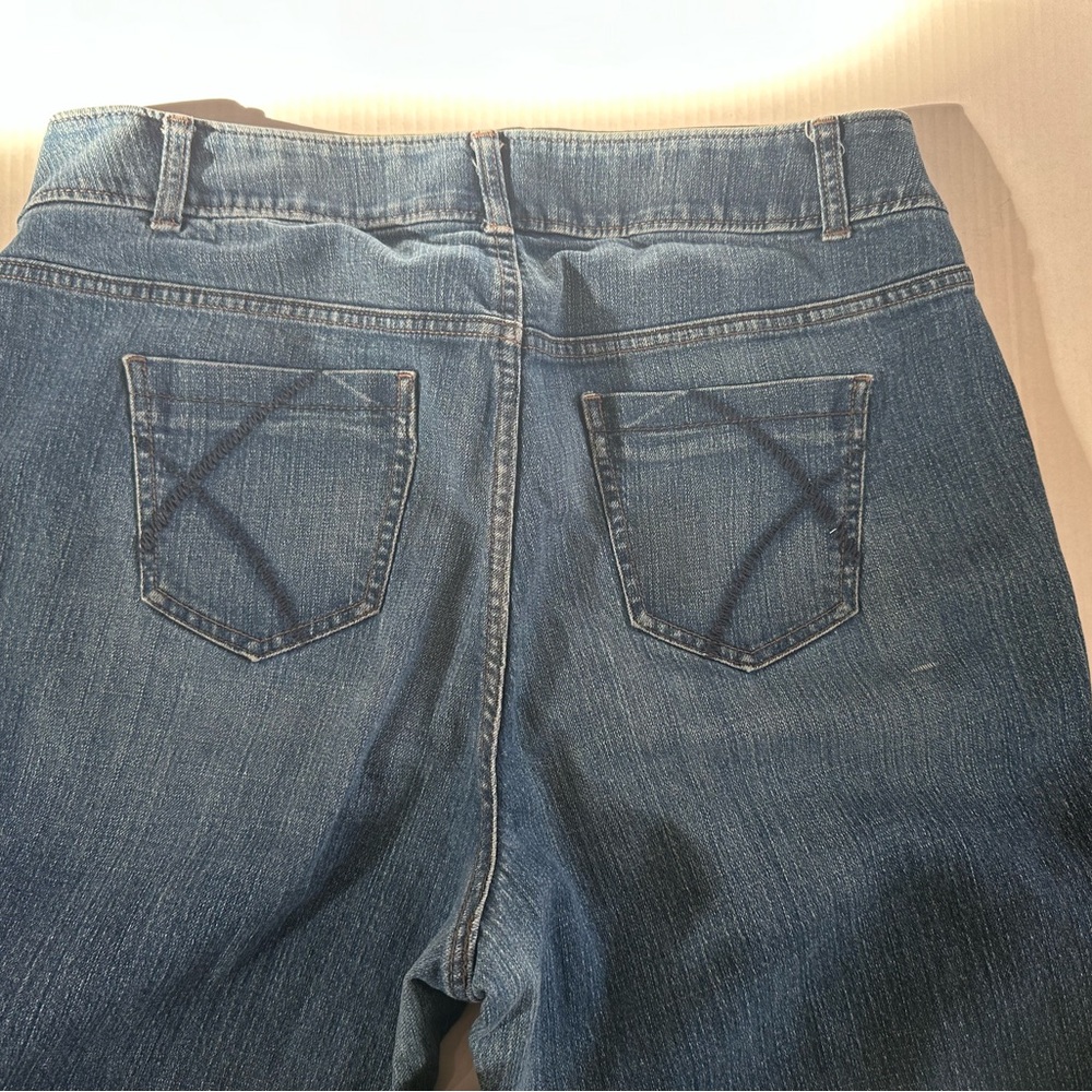 Lane Bryant Flare Tighter Tummy Technology Jeans size 16 - Picture 7 of 7